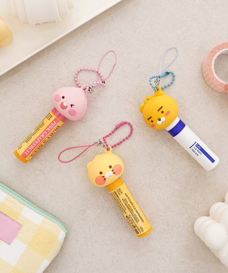 Baume Levres Keychain Apeach - Official Kakao Friends merchandise | Koolseoul