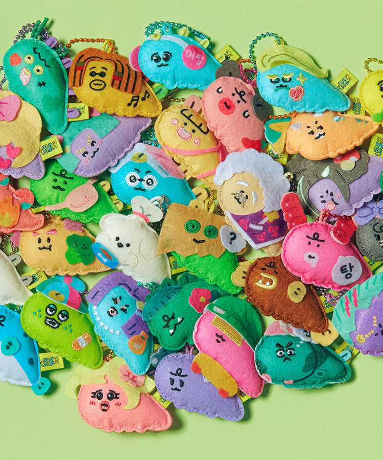 Keychain Plush - Authentic Kakao Friends from Korea | Koolseoul