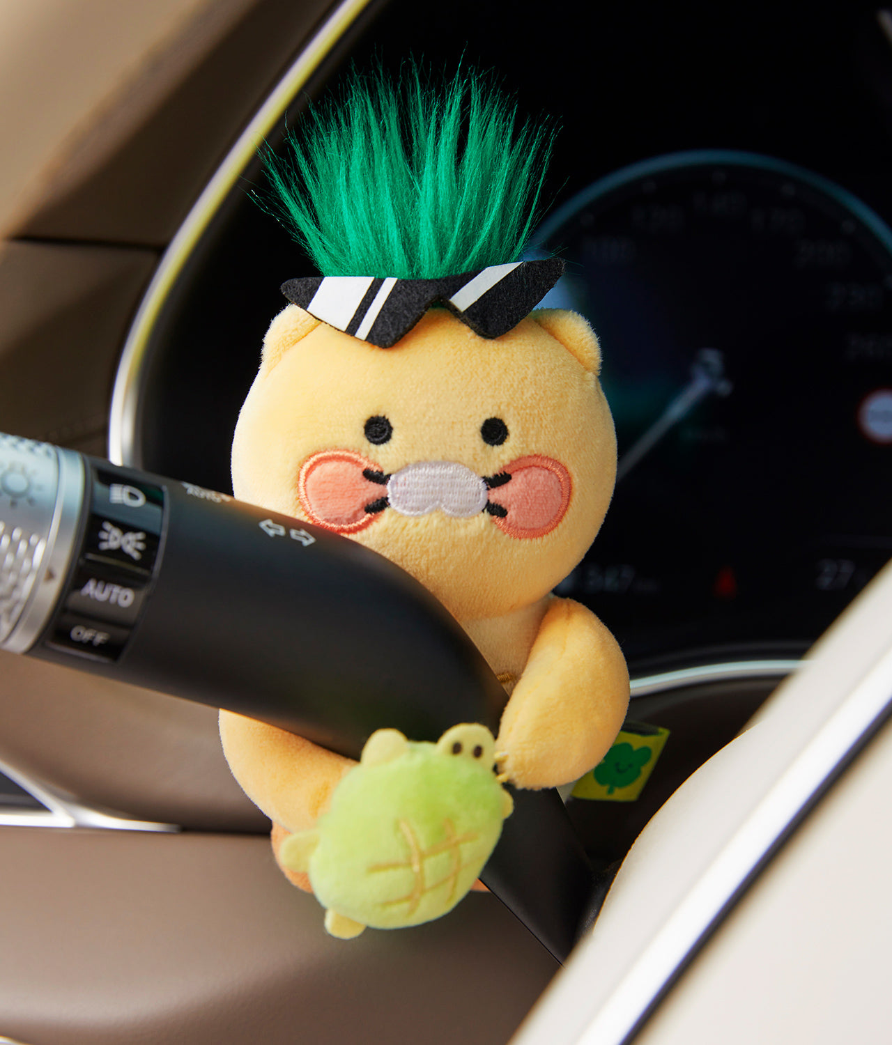 Plush Chunsik Car Accessory - Authentic Kakao Friends from Korea | Koolseoul