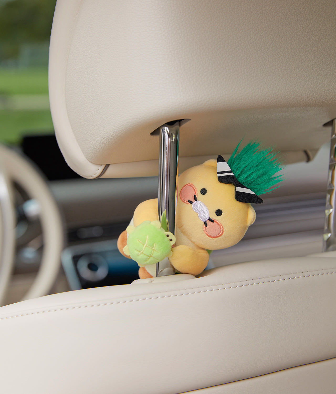 Plush Chunsik Car Accessory - Authentic Kakao Friends from Korea | Koolseoul