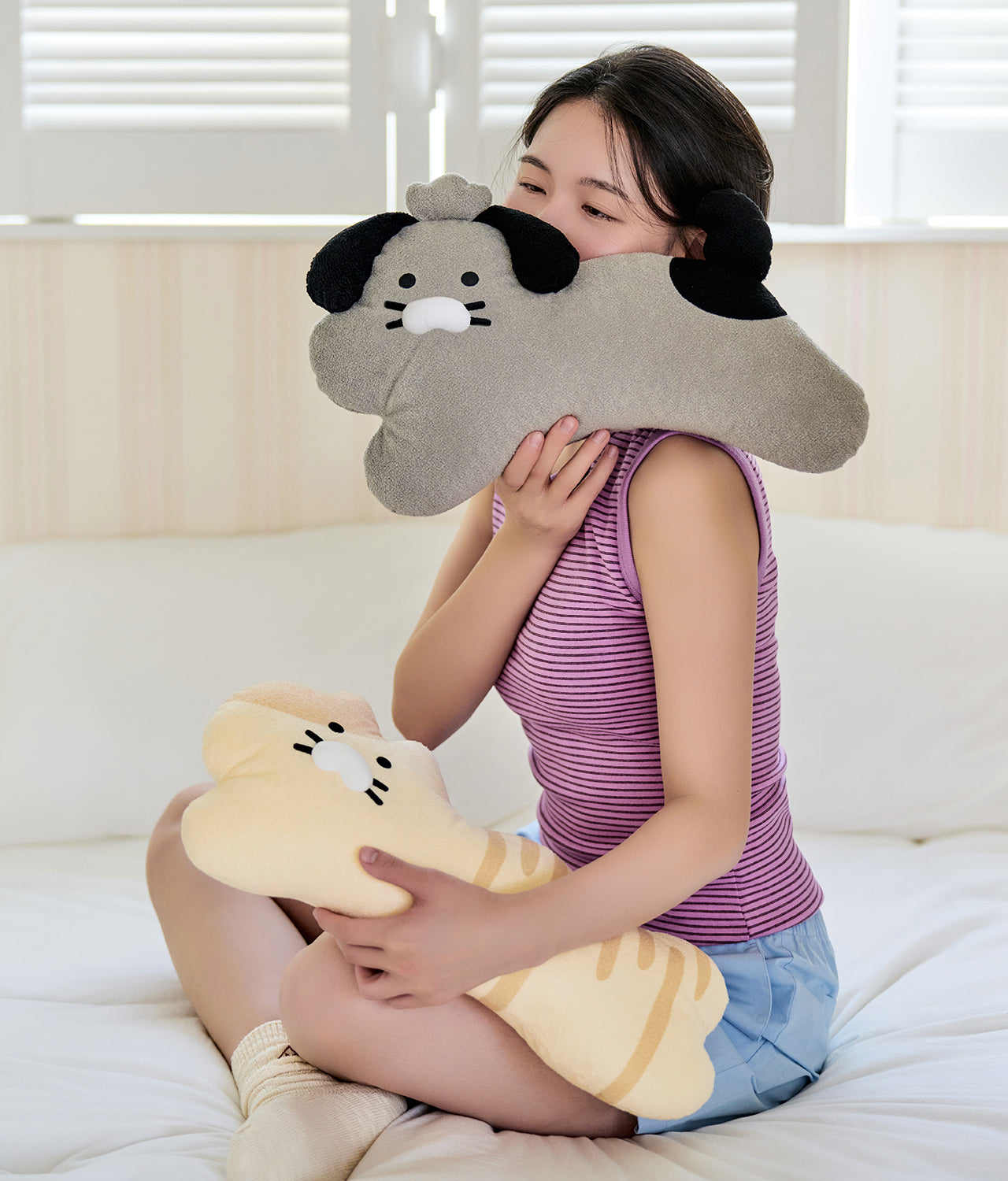 FRIENDAY Flat Cushion Chunsik - Authentic Kakao Friends from Korea | Koolseoul