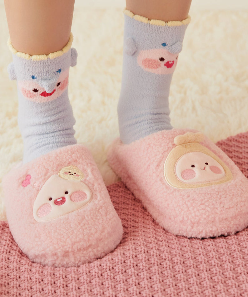 Friends Slippers Little Apeach - Authentic Kakao Friends from Korea | Koolseoul