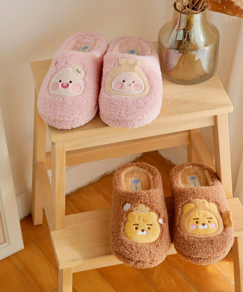 Friends Slippers Little Apeach - Korean kawaii Kakao Friends | Koolseoul