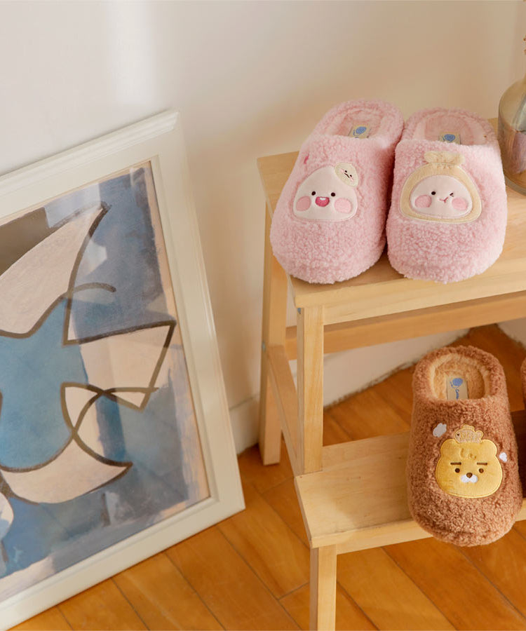 Friends Slippers Little Apeach - Official Kakao Friends merchandise | Koolseoul