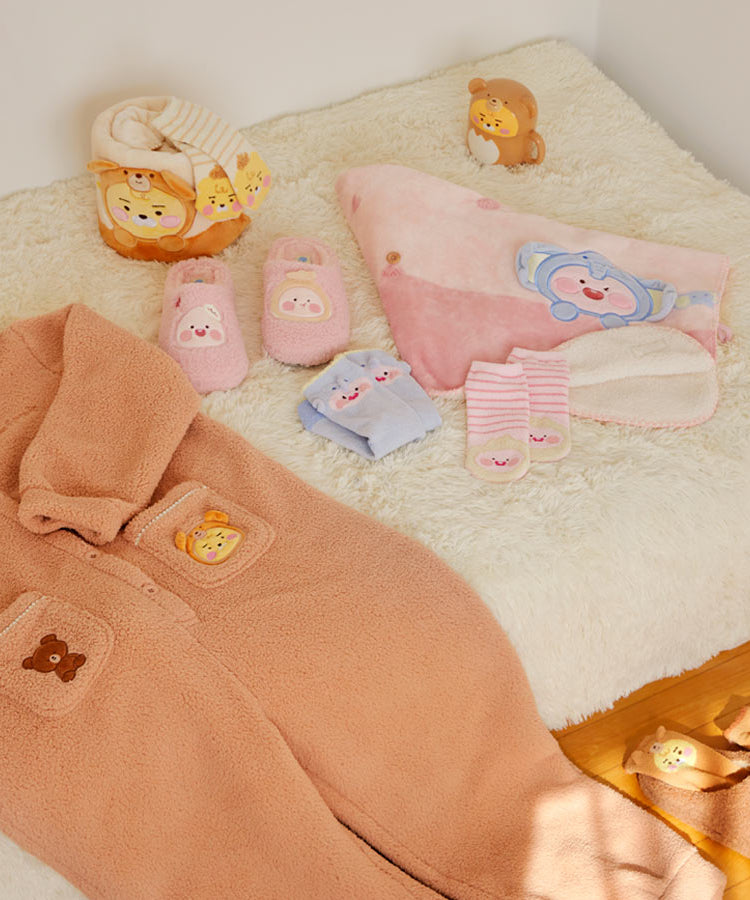 Friends Slippers Little Apeach - Korean kawaii Kakao Friends | Koolseoul