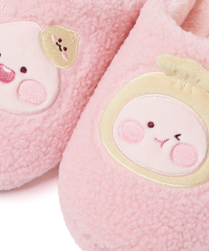 Friends Slippers Little Apeach - Authentic Kakao Friends from Korea | Koolseoul