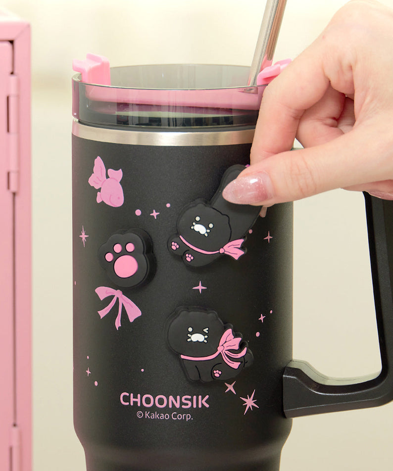 Black Magnet Tumbler - Korean kawaii Kakao Friends | Koolseoul