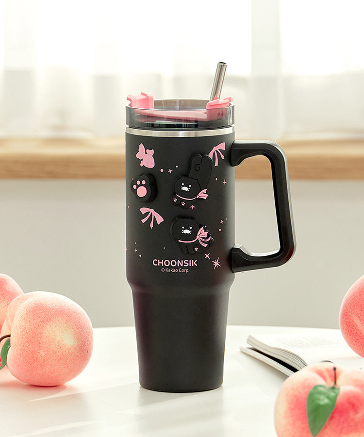 Black Magnet Tumbler - Korean kawaii Kakao Friends | Koolseoul