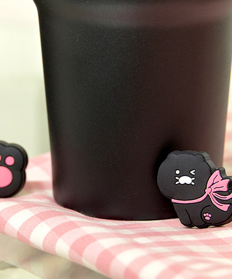 Black Magnet Tumbler - Korean kawaii Kakao Friends | Koolseoul