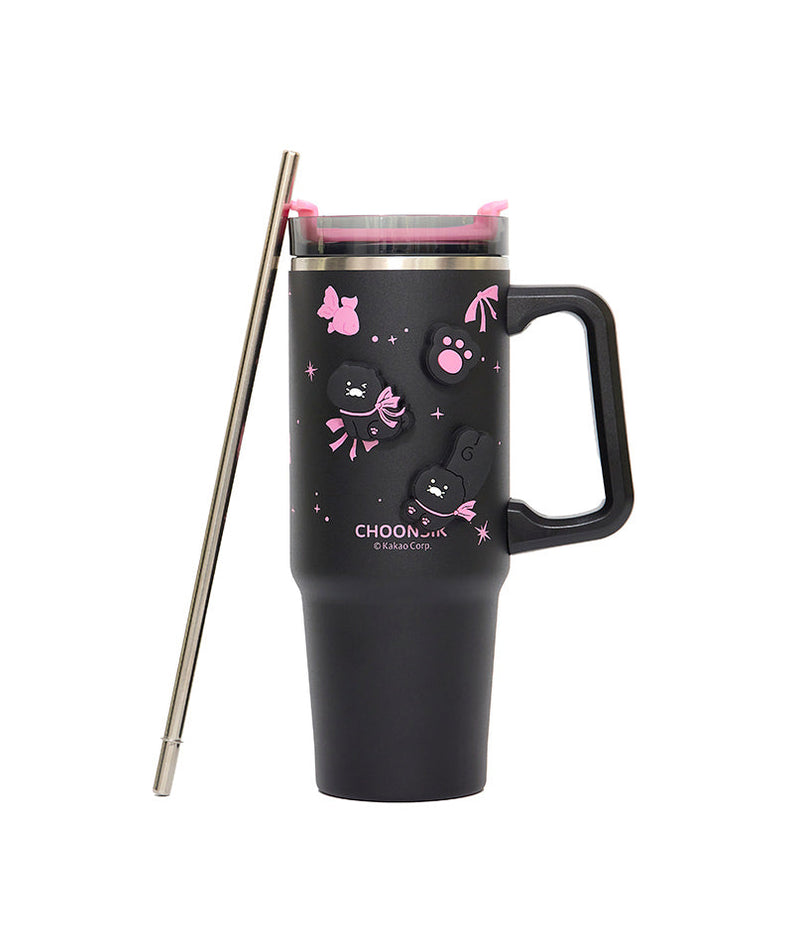 Black Magnet Tumbler - Official Kakao Friends merchandise | Koolseoul