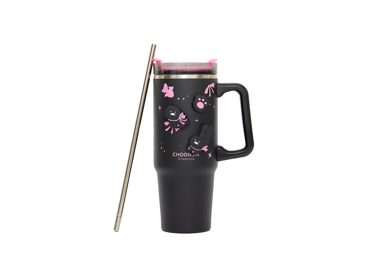 Black Magnet Tumbler - Official Kakao Friends merchandise | Koolseoul