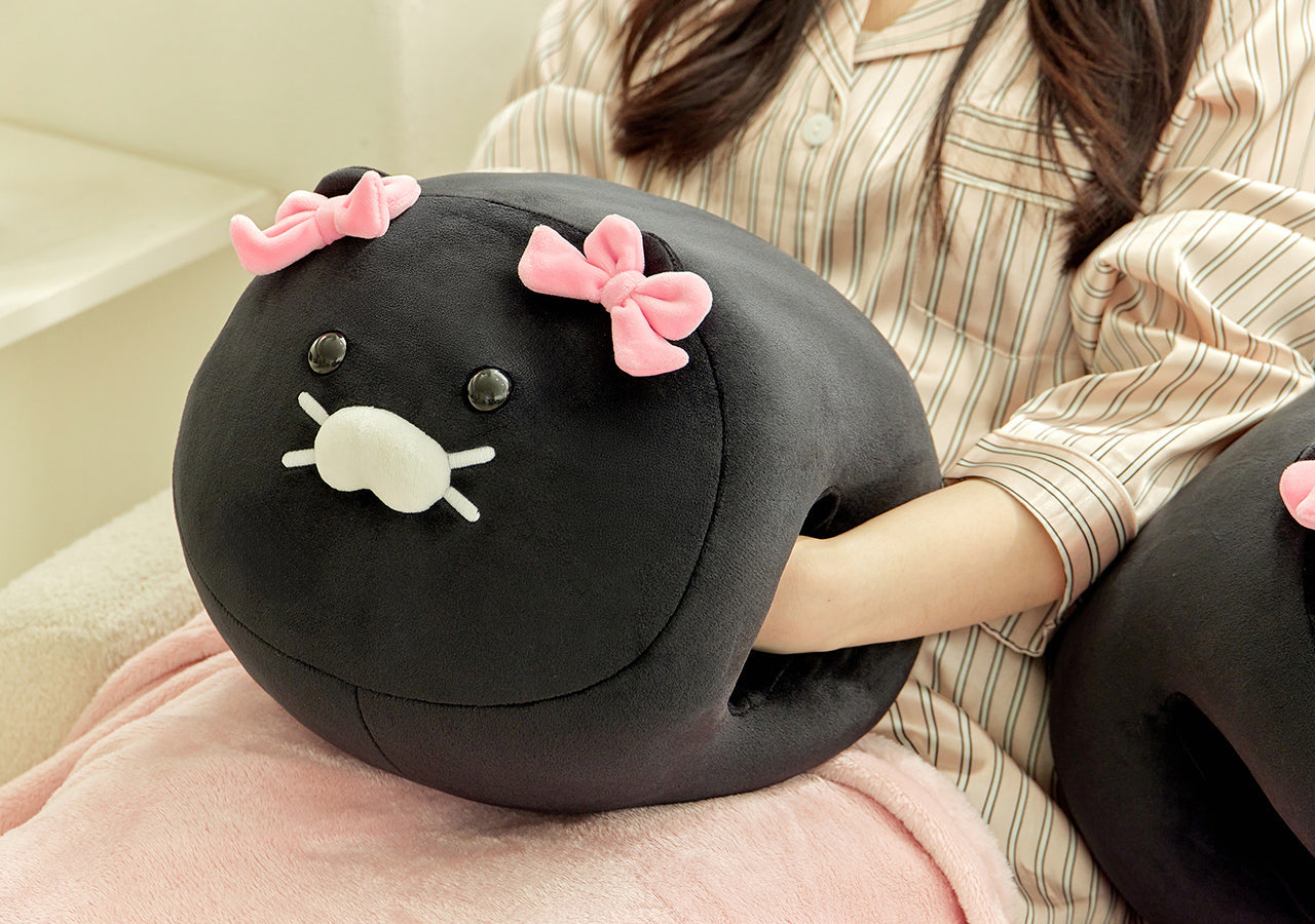 Black Cushion - Authentic Kakao Friends from Korea | Koolseoul