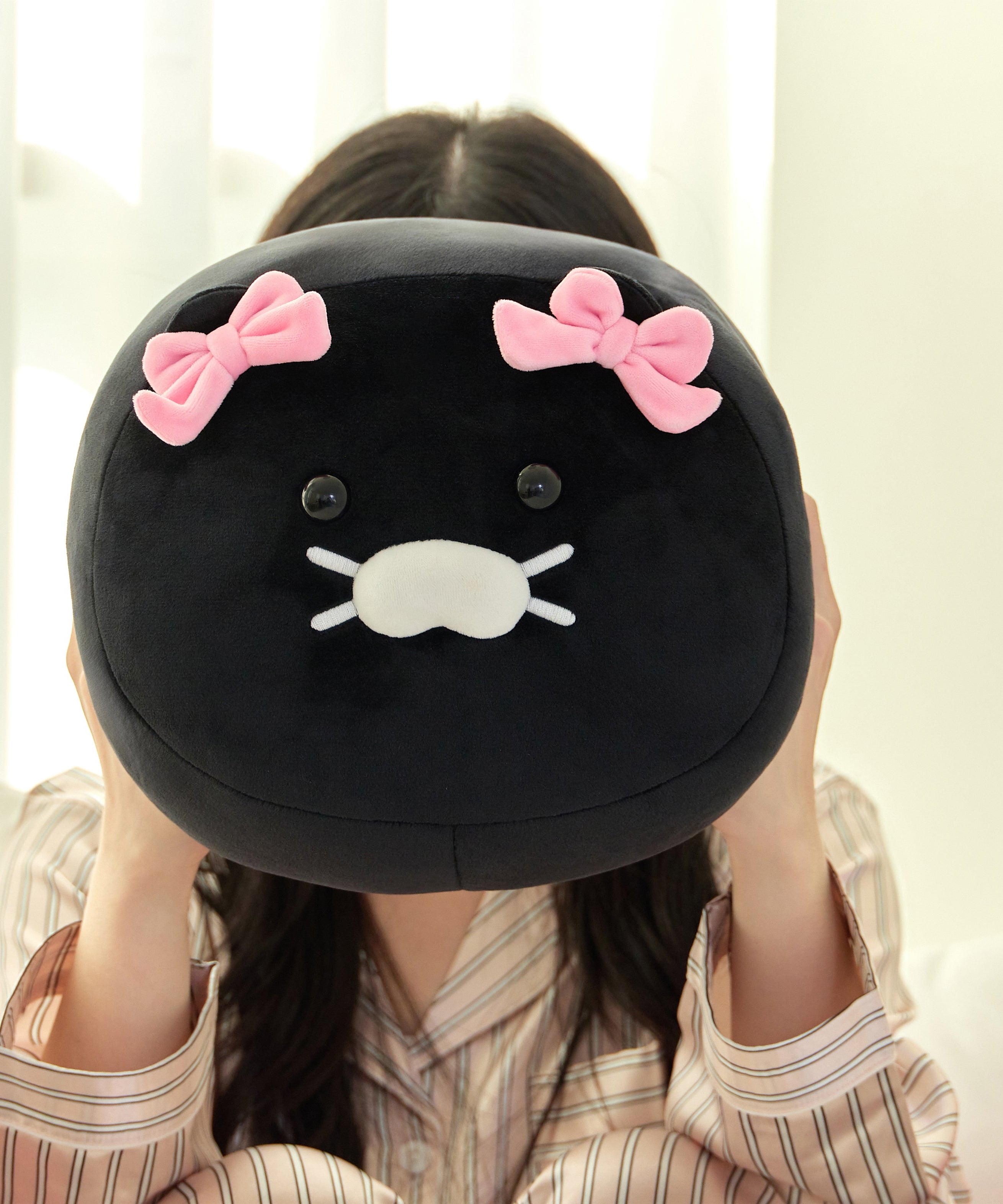 Black Cushion - Authentic Kakao Friends from Korea | Koolseoul