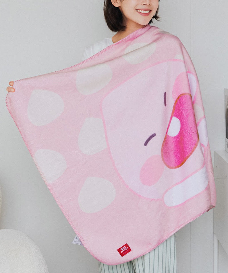 Blanket Little Apeach - Official Kakao Friends merchandise | Koolseoul