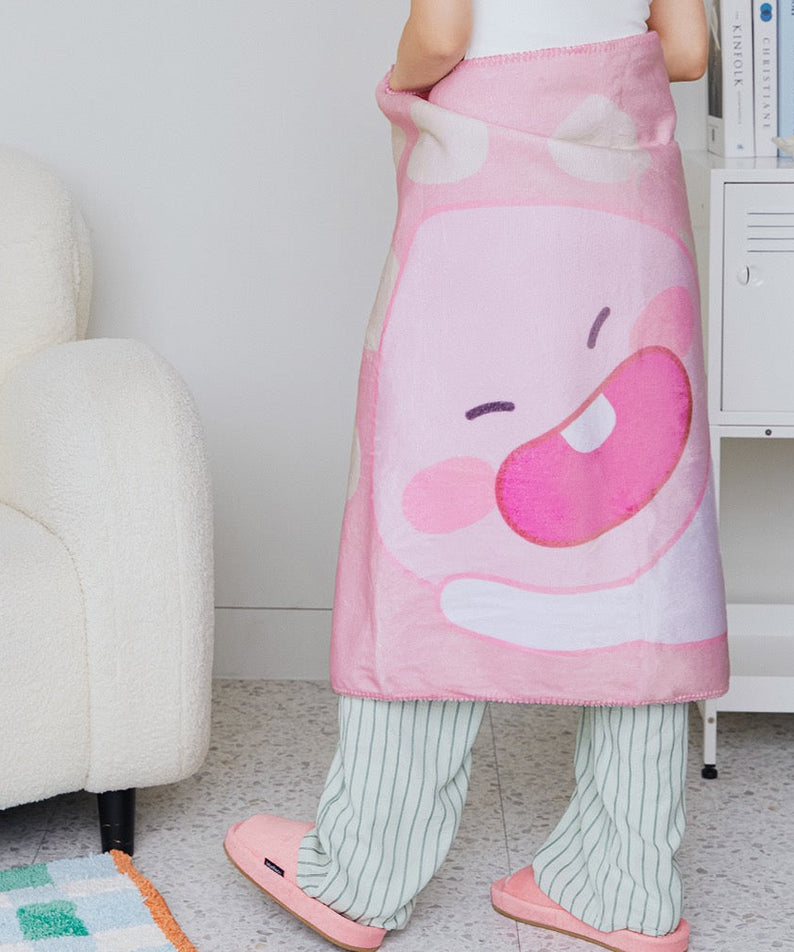 Blanket Little Apeach - Official Kakao Friends merchandise | Koolseoul