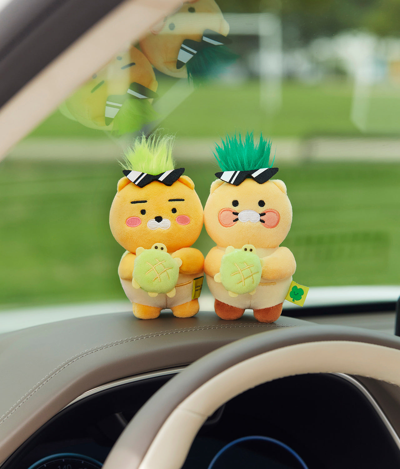 Plush Chunsik Car Accessory - Authentic Kakao Friends from Korea | Koolseoul