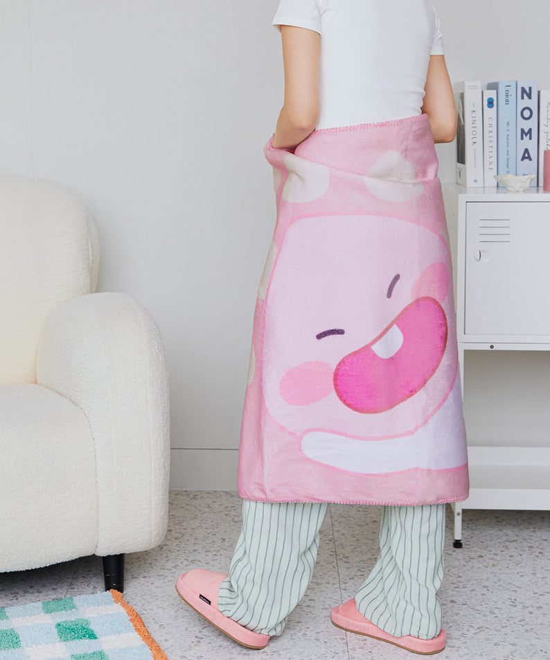 Blanket Little Apeach - Korean kawaii Kakao Friends | Koolseoul