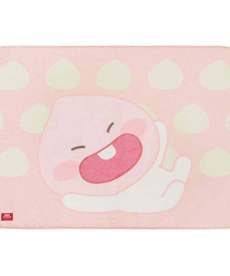 Blanket Little Apeach - Korean kawaii Kakao Friends | Koolseoul