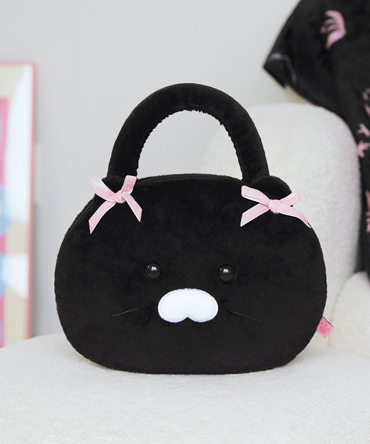 Black Pouch Blanket Chunsik - Official Kakao Friends merchandise | Koolseoul