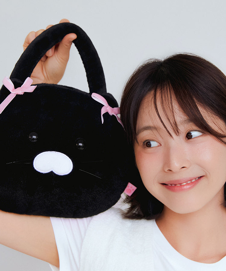 Black Pouch Blanket Chunsik - Korean kawaii Kakao Friends | Koolseoul