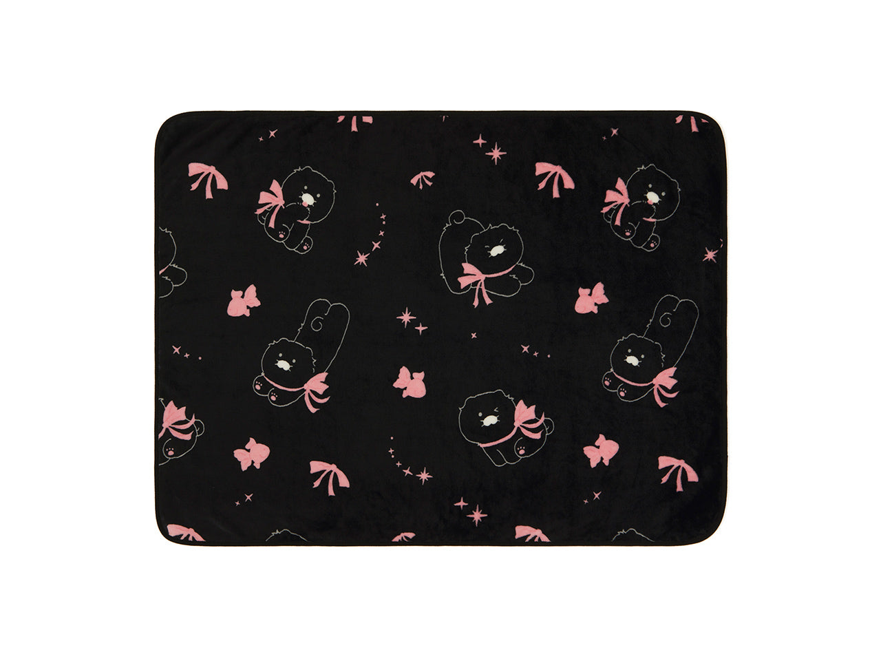 Black Pouch Blanket Chunsik - Korean kawaii Kakao Friends | Koolseoul