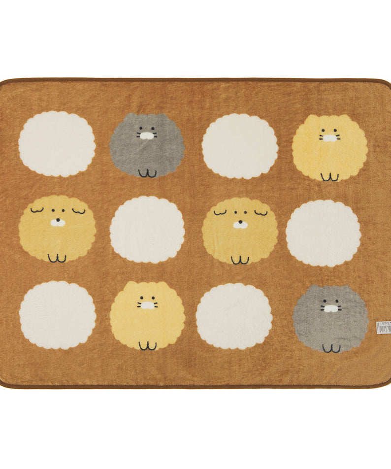 FRIENDAY Blanket Brown Chunsik - Official Kakao Friends merchandise | Koolseoul
