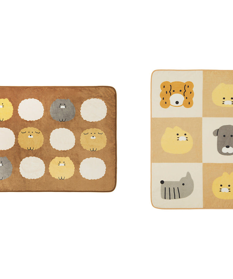 FRIENDAY Blanket Brown Chunsik - Authentic Kakao Friends from Korea | Koolseoul