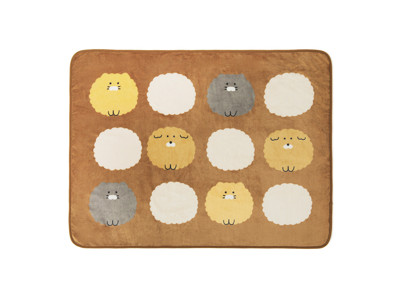 FRIENDAY Blanket Brown Chunsik - Official Kakao Friends merchandise | Koolseoul