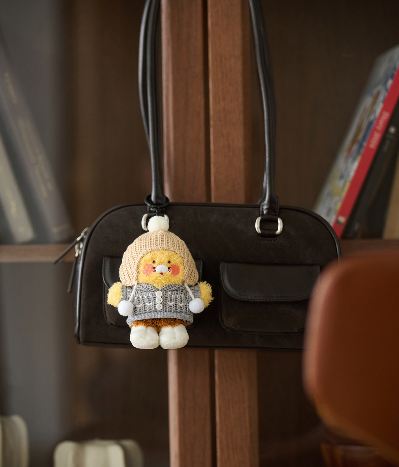 [Complete Set] Keychain Plush 5 Chunsik - Official Kakao Friends merchandise | Koolseoul