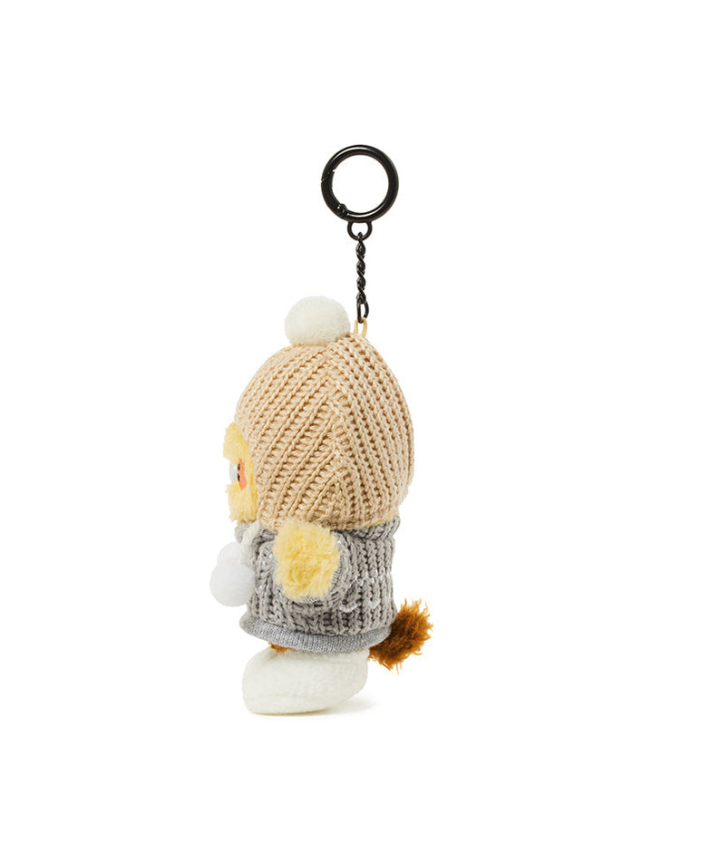 [Complete Set] Keychain Plush 5 Chunsik - Korean kawaii Kakao Friends | Koolseoul