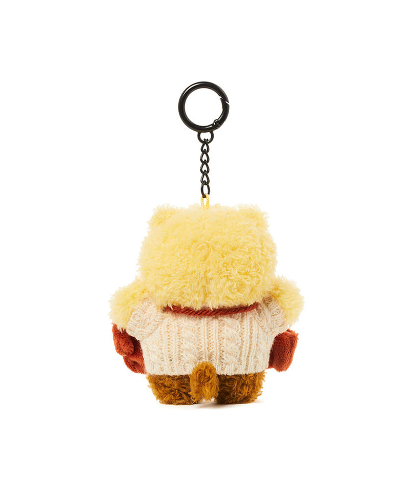 Keychain Plush (5 1) Chunsik - Authentic Kakao Friends from Korea | Koolseoul