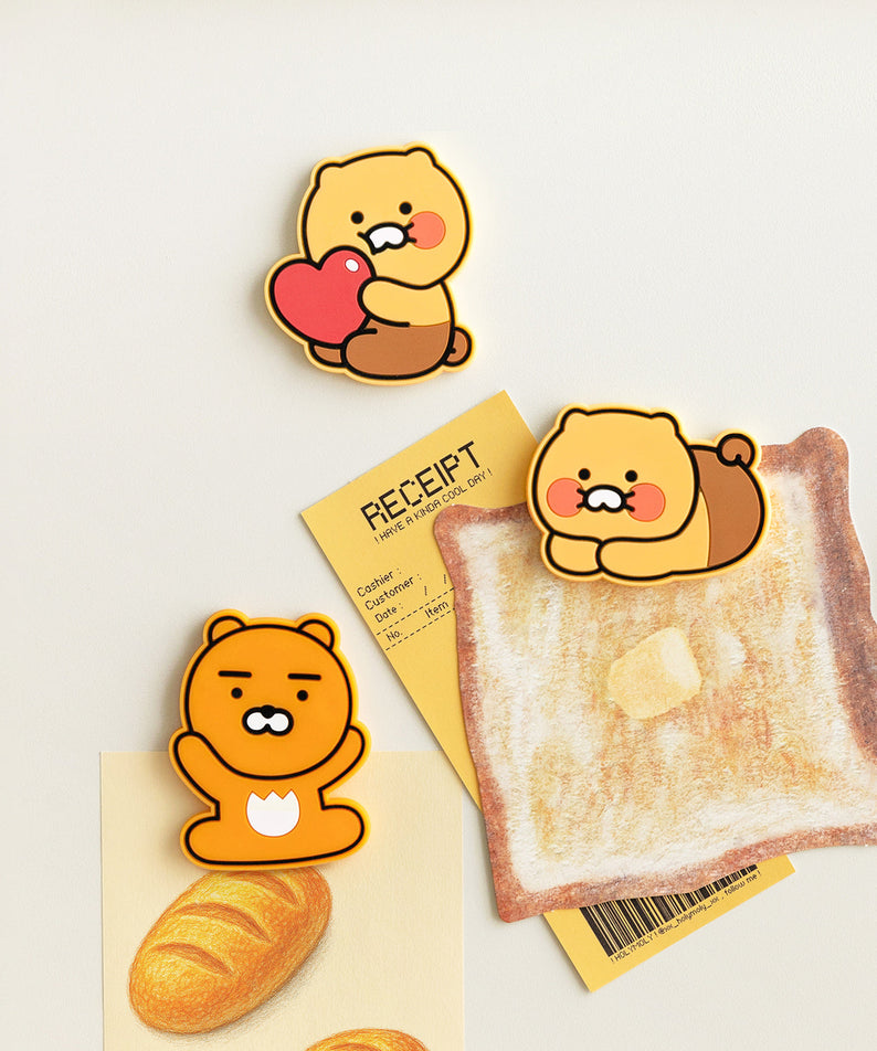PVC Magnet Chunsik - Authentic Kakao Friends from Korea | Koolseoul