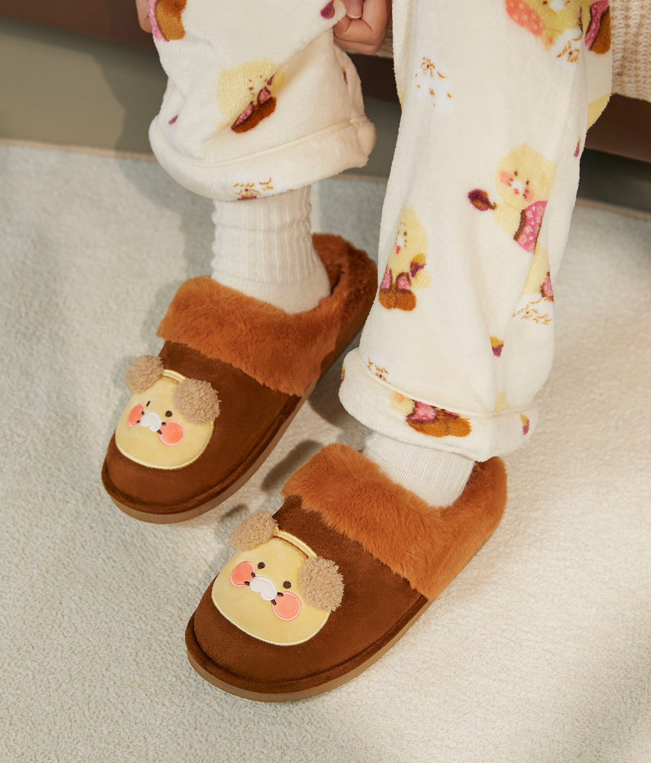 Slippers Chunsik - Korean kawaii Kakao Friends | Koolseoul