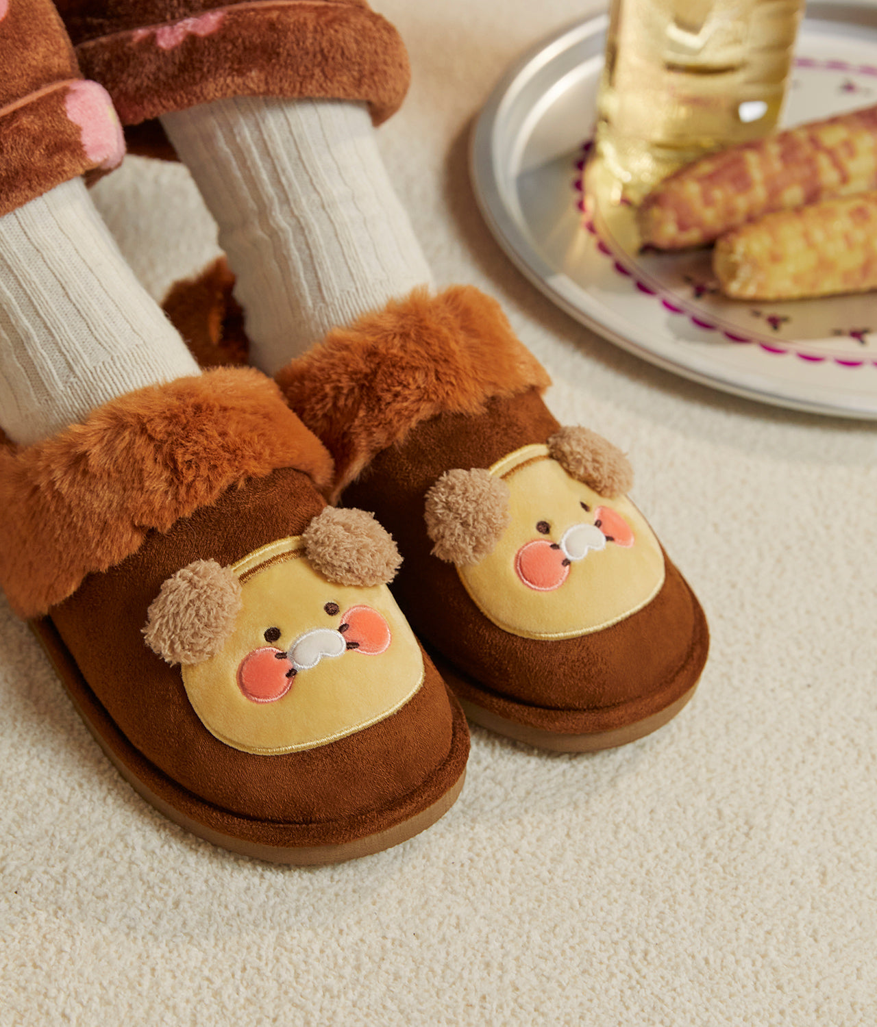 Slippers Chunsik - Korean kawaii Kakao Friends | Koolseoul
