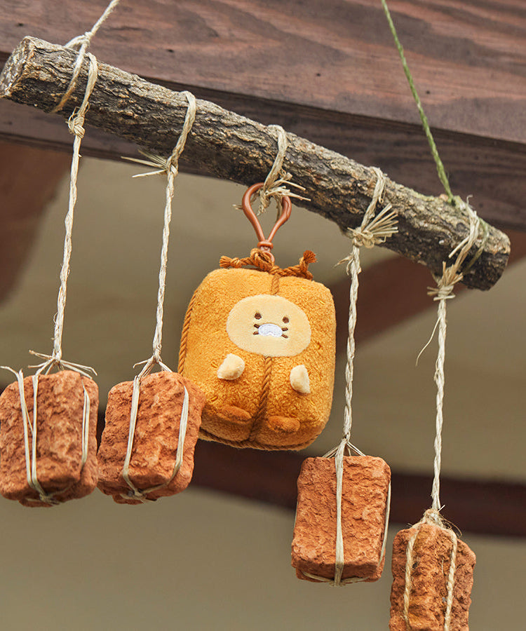 Keychain Plush Chunsik - Authentic Kakao Friends from Korea | Koolseoul