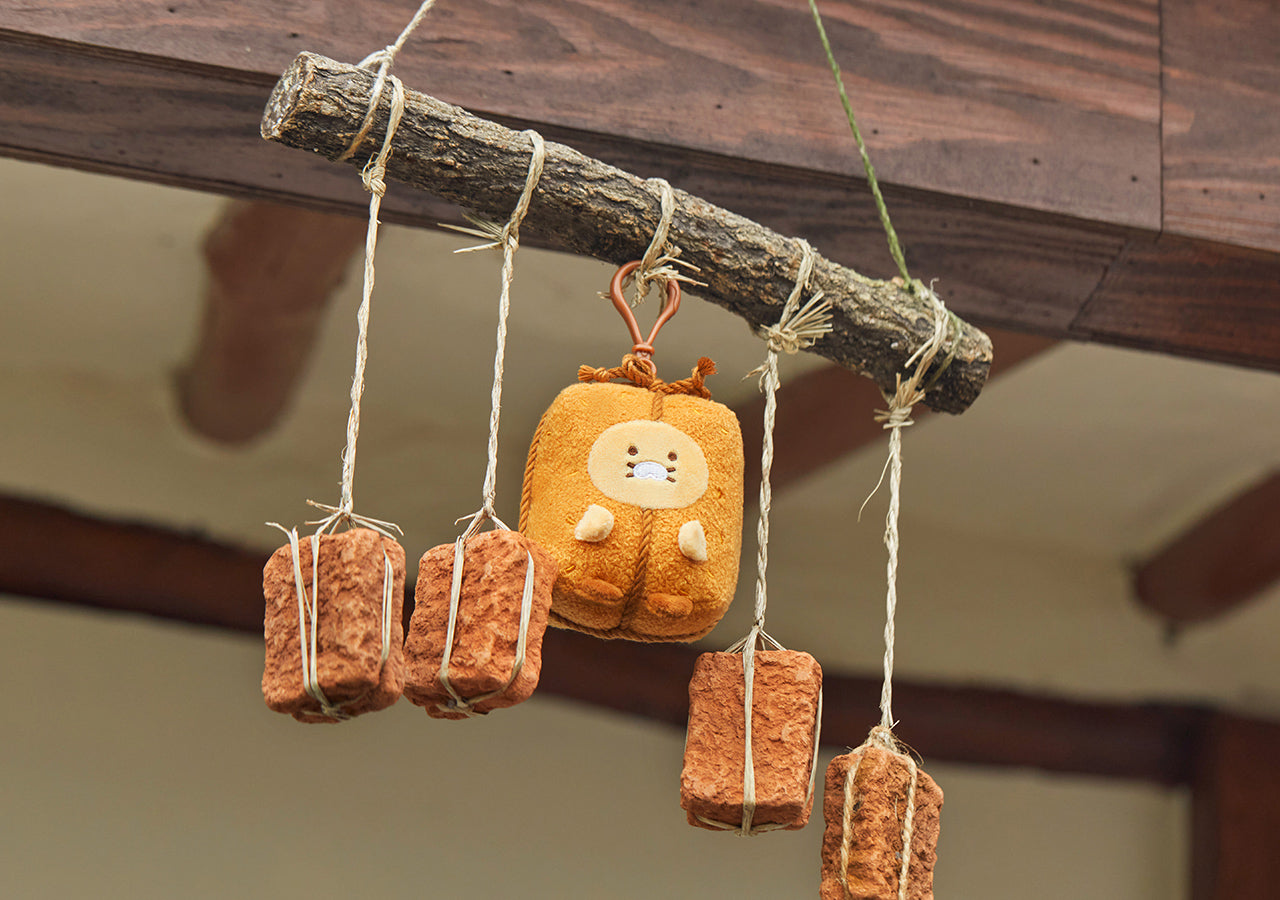 Keychain Plush Chunsik - Authentic Kakao Friends from Korea | Koolseoul
