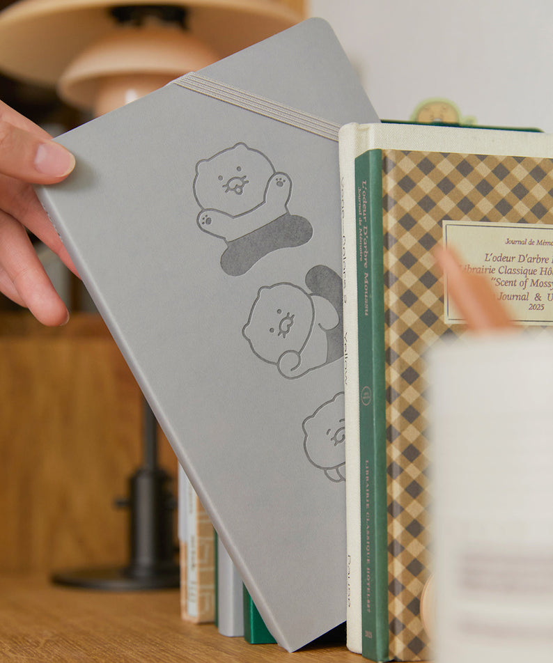 2026 Planner Grey Chunsik Agenda - Official Kakao Friends merchandise | Koolseoul