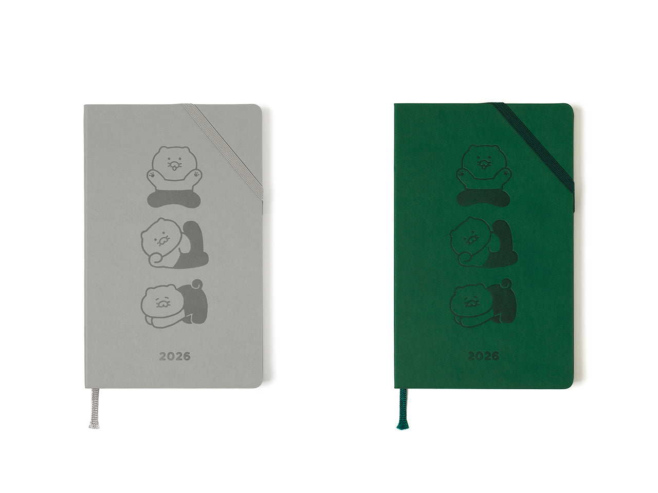 2026 Planner Grey Chunsik Agenda - Official Kakao Friends merchandise | Koolseoul