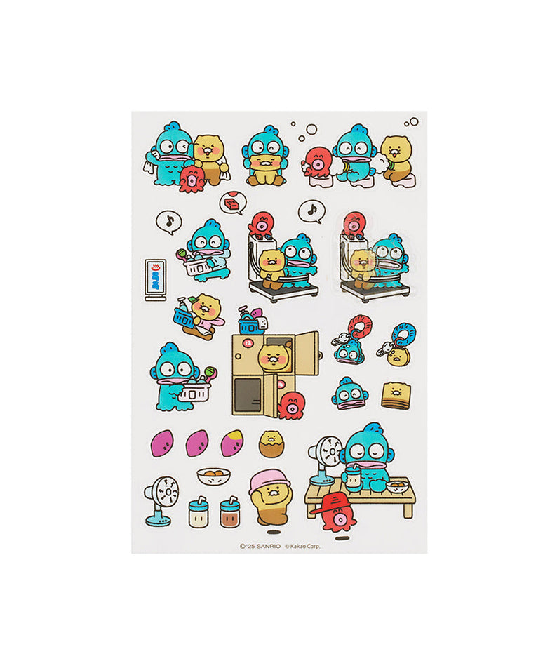 X Friends Clear Sticker Red Chunsik - Official Kakao Friends merchandise | Koolseoul
