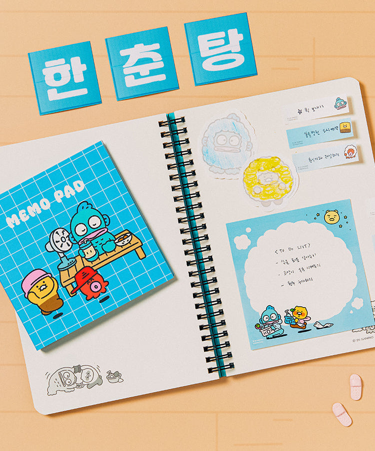X Friends Bloc-notes Chunsik Stationery - Korean kawaii Kakao Friends | Koolseoul