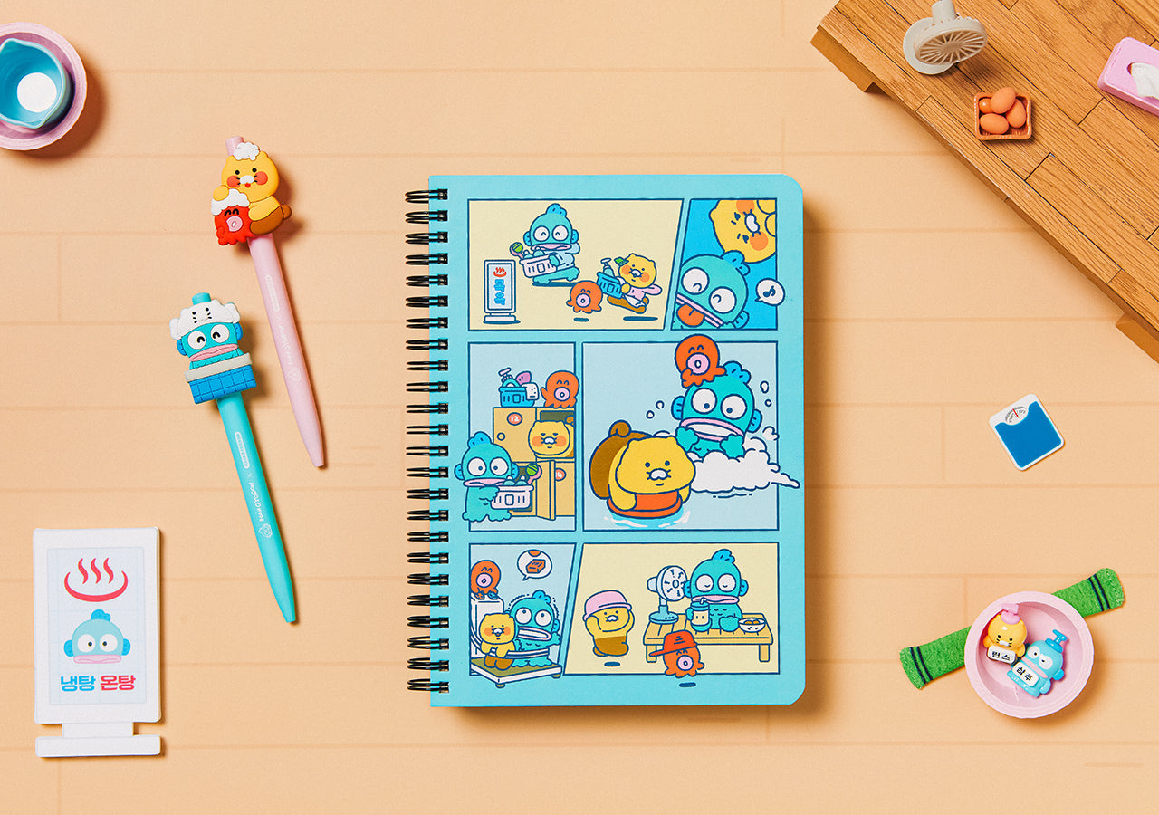 X Friends Notebook Ryan&Chunsik Stationery - Korean kawaii Kakao Friends | Koolseoul