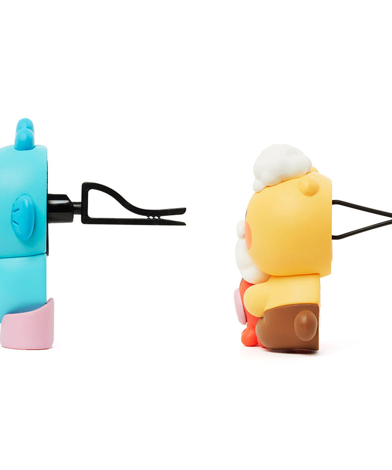 X Friends Car Air Freshener & Figurine Set Chunsik - Authentic Kakao Friends from Korea | Koolseoul
