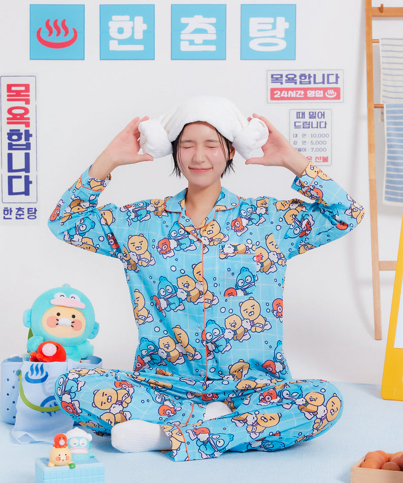 X Friends Women Pajamas Chunsik - Authentic Kakao Friends from Korea | Koolseoul