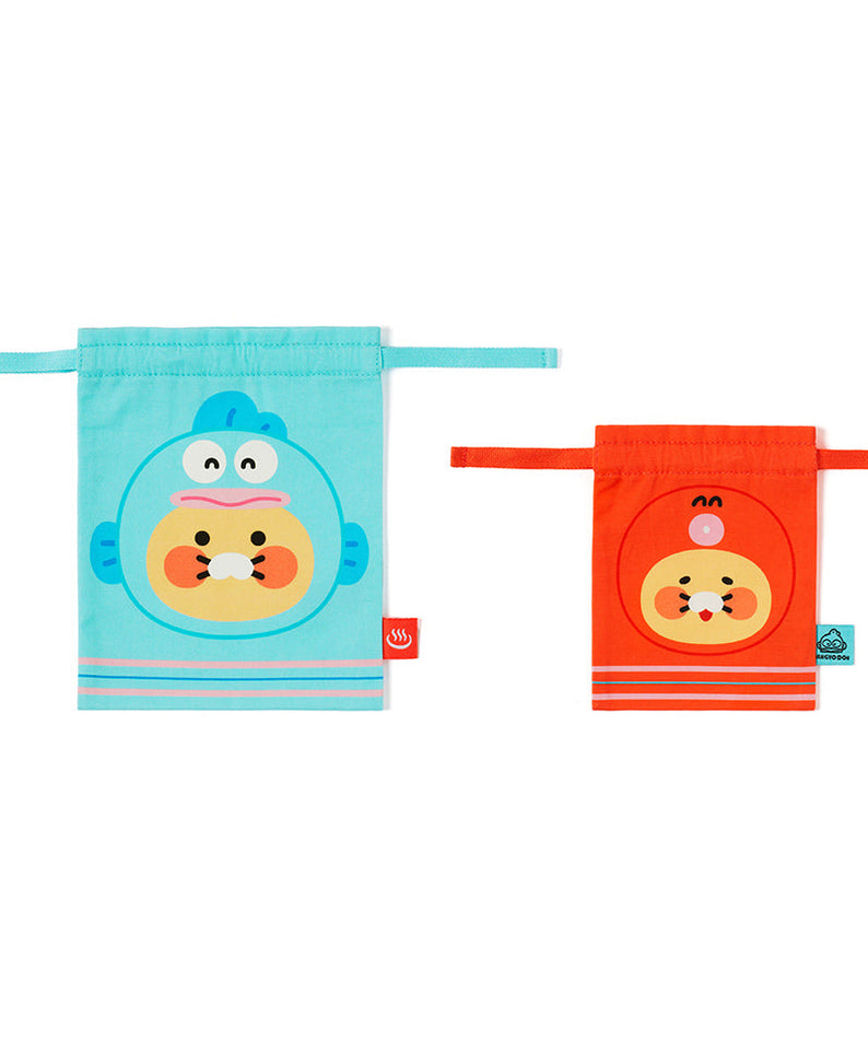X Friends Pouch Set(2P) Chunsik - Official Kakao Friends merchandise | Koolseoul