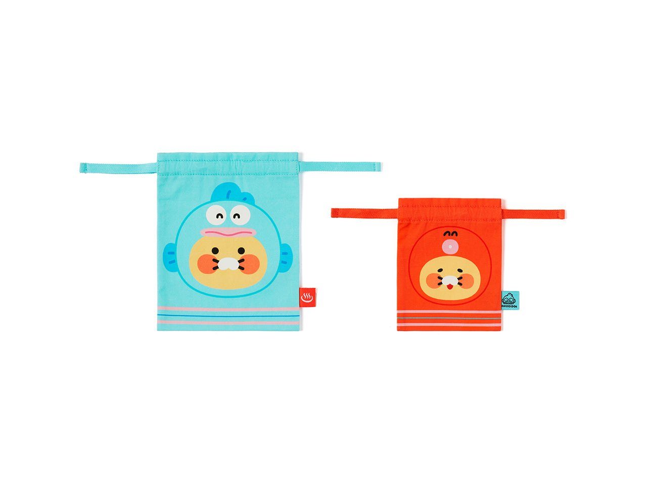 X Friends Pouch Set(2P) Chunsik - Official Kakao Friends merchandise | Koolseoul
