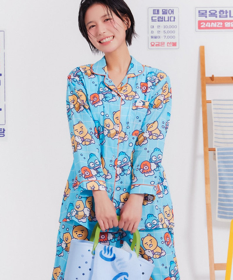 X Friends Women Pajamas Chunsik - Authentic Kakao Friends from Korea | Koolseoul