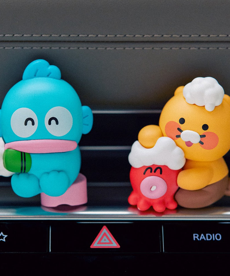 X Friends Car Air Freshener & Figurine Set Chunsik - Authentic Kakao Friends from Korea | Koolseoul