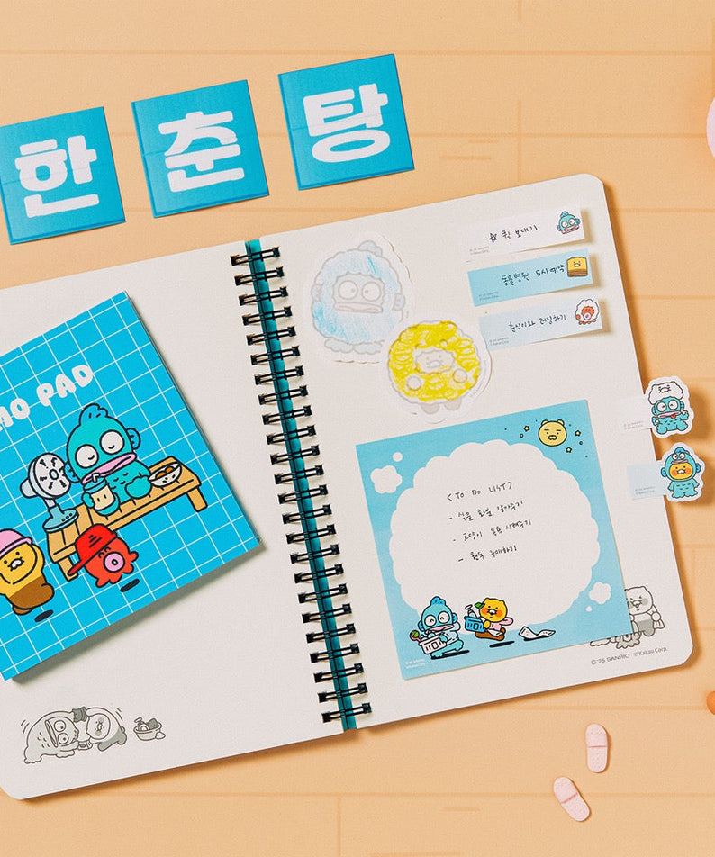 X Friends Bloc-notes Chunsik Stationery - Official Kakao Friends merchandise | Koolseoul