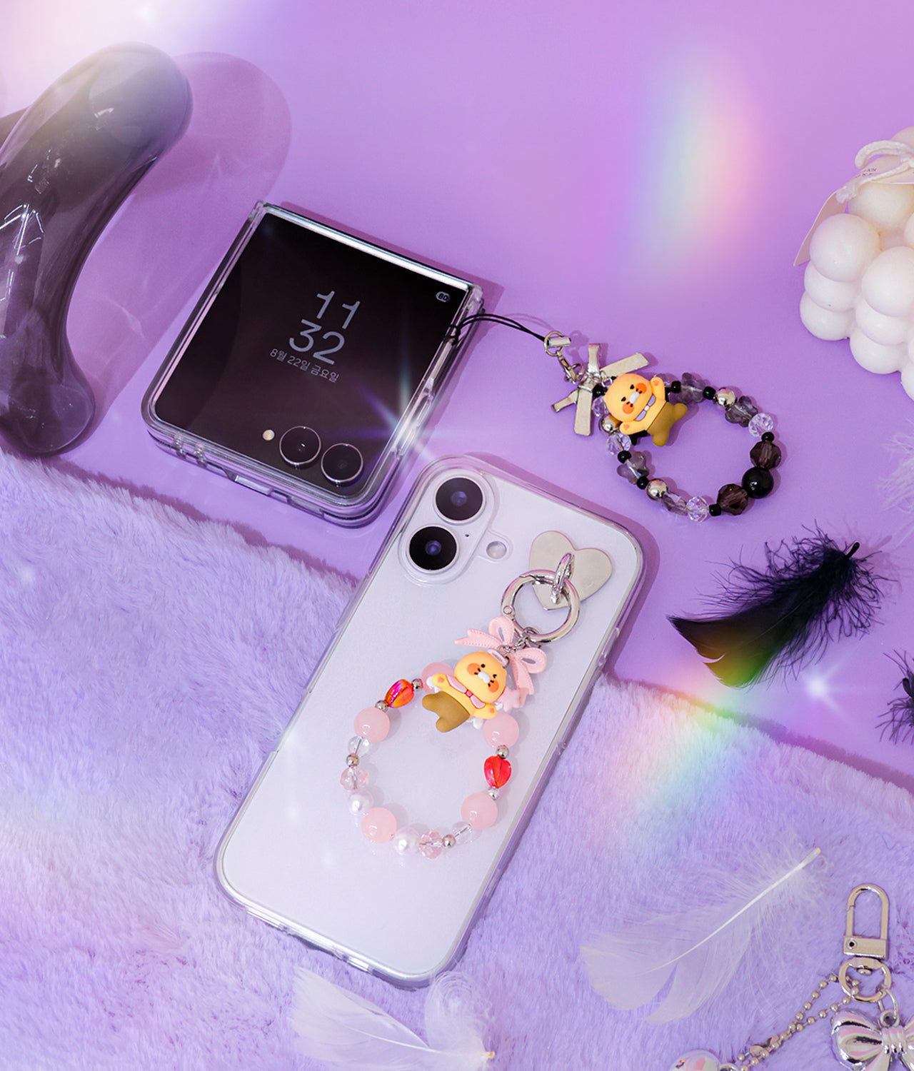 Figurine Chunsik Phone Accessory - Authentic Kakao Friends from Korea | Koolseoul
