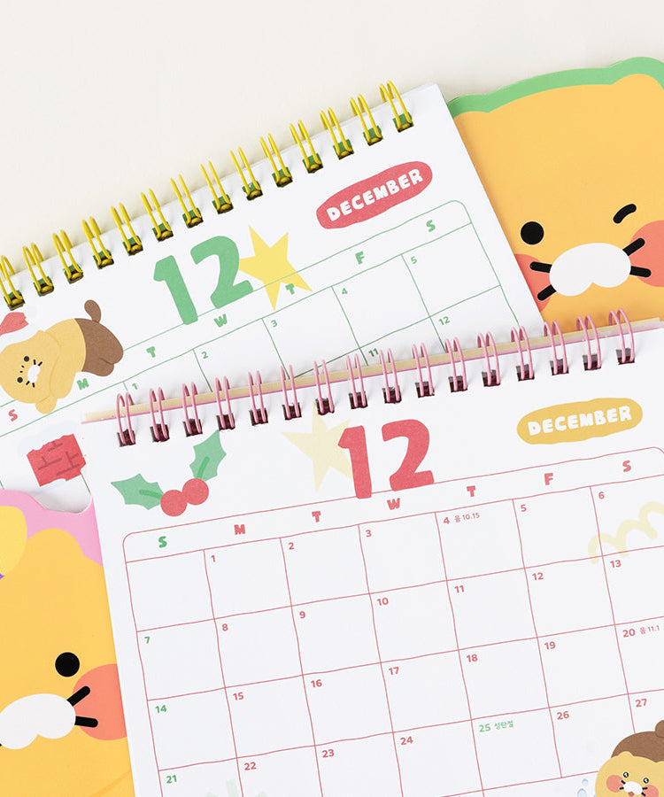2026 Rose Chunsik Agenda - Korean kawaii Kakao Friends | Koolseoul